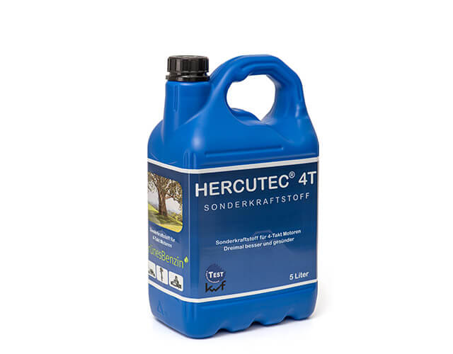 Sonderkraftstoff HERCUTEC 4T für Viertaktmotoren 5 Liter