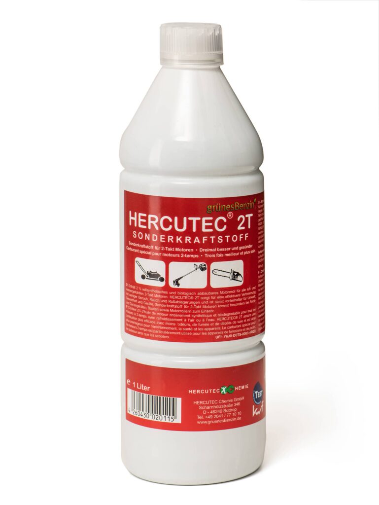 Special fuel HERCUTEC 2T for two-stroke engines 1 liter
