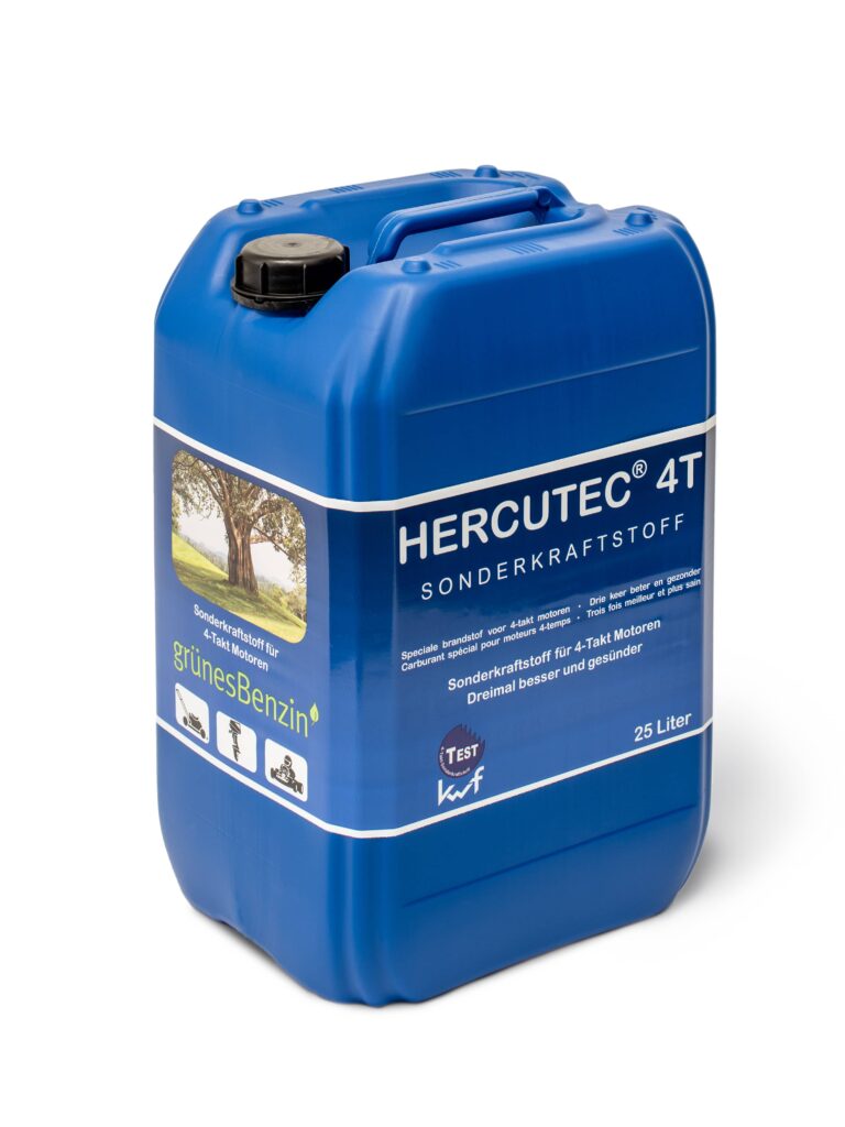 Sonderkraftstoff HERCUTEC 4T für Viertaktmotoren, 25Liter